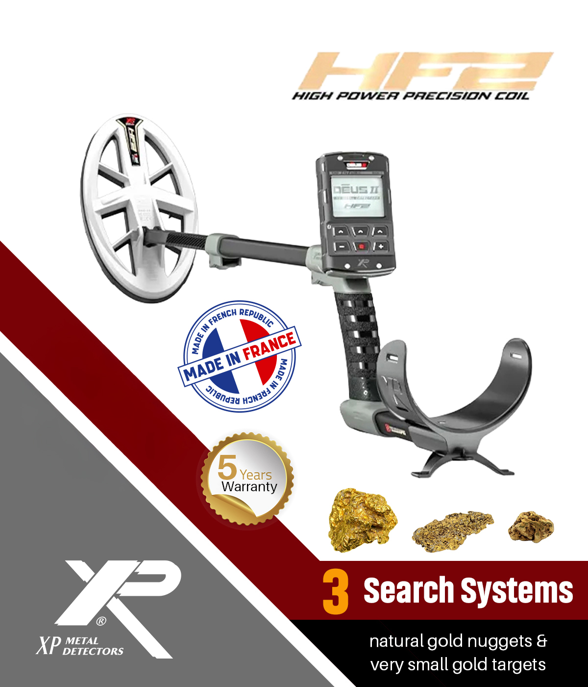 جهاز Deus HF2 لكشف الذهب جهاز Deus HF2 لكشف الذهب
